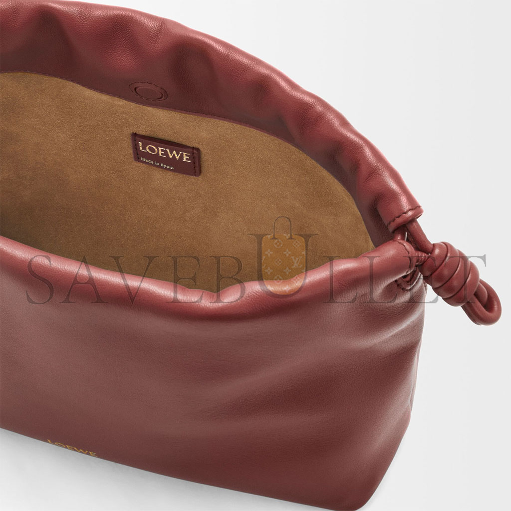 LOEWE MEDIUM FLAMENCO PURSE IN MELLOW NAPPA LAMBSKIN 0011180858 (30*20*10.5cm)